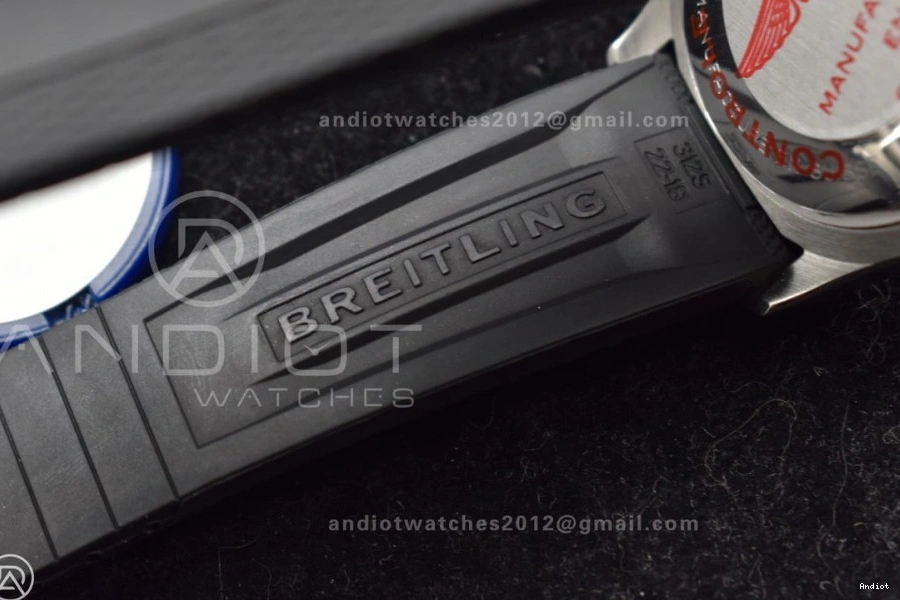 Edition Black Black Best BLSF Automatic Dial RG Rubber SS A2824 42 SuperOcean 1:1 on Strap 0227